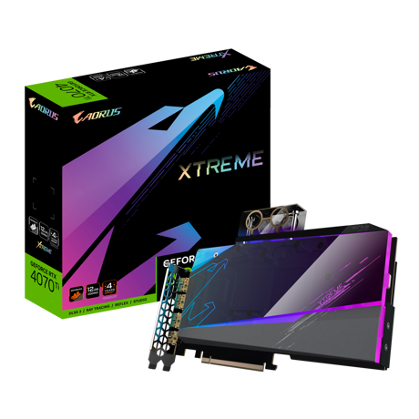 Graphics Processing GeForce RTX™ 4070 Ti Core Clock 2700 MHz (Reference Card: 2610 MHz) CUDA® Cores 7680 Memory Clock 21 Gbps Memory Size 12 GB Memory Type GDDR6X Memory Bus 192 bit Card Bus PCI-E 4.0 Digital max resolution 7680x4320 Multi-view 4 Card size L=252 W=163 H=29 mm PCB Form ATX DirectX 12