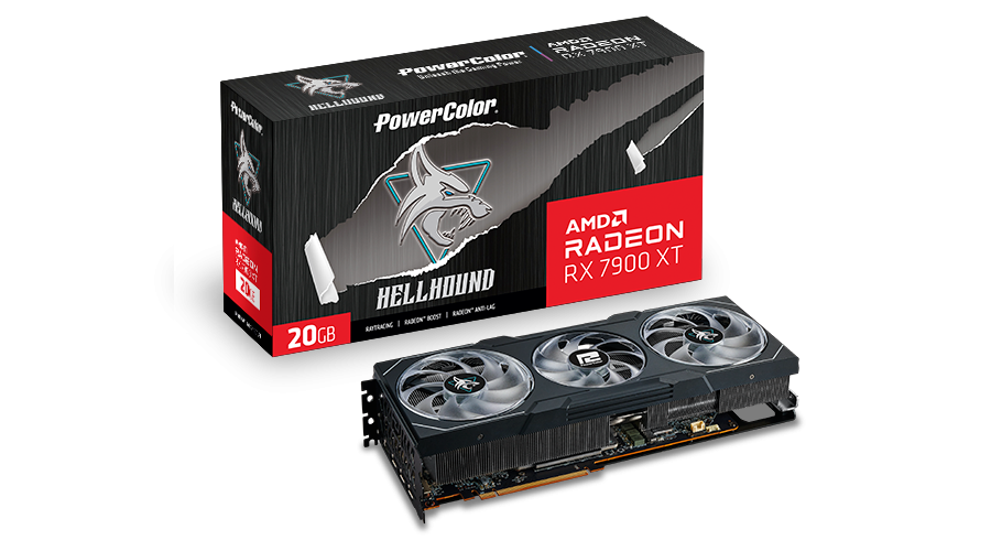 PowerColor Radeon RX7900 XT Hellhound GDDR6 20GB