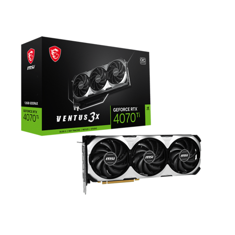 Placa video GeForce RTX 4070 Ti Ventus 3X OC