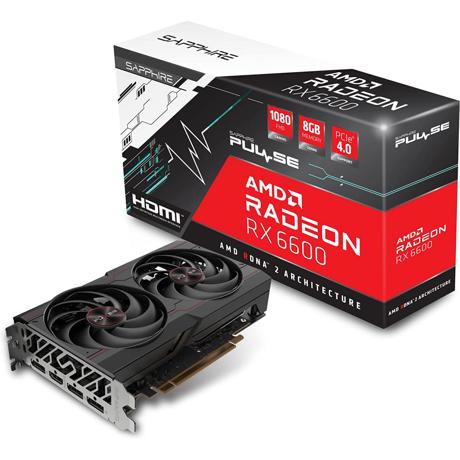 Placa video Sapphire Radeon RX 6600 PULSE 8GB GDDR6 128-bit