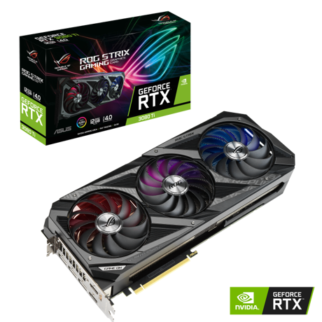 Placa video ASUS ROG Strix GeForce® RTX™ 3080 Ti OC, 12GB GDDR6X, 384-bit