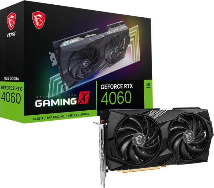 GeForce RTX™ 4060 GAMING X 8G GDDR6 GEFORCE RTX 4060 GAMING X 8G