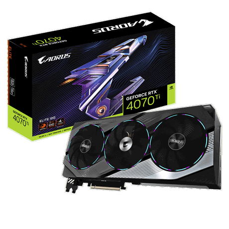 Placa video Gigabyte AORUS GeForce RTX 4070 Ti ELITE 12G