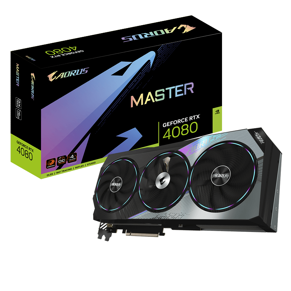 Placa video Gigabyte AORUS GeForce RTX 4080 16GB MASTER