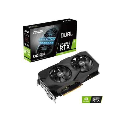 Placa video Asus Dual GeForce RTX 2060 EVO OC Edition 12GB