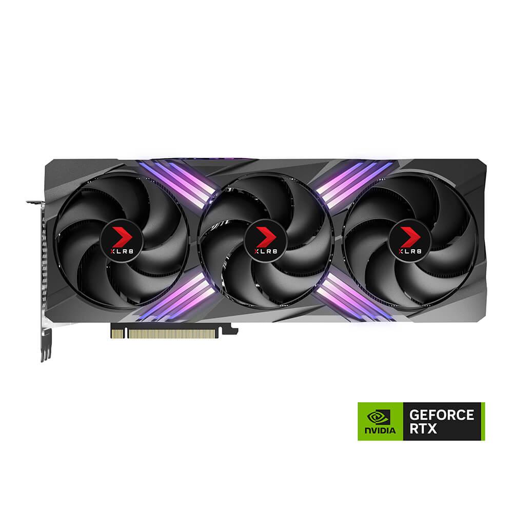 Placa video PNY GeForce RTX 4070 Ti 12GB XLR8 Verto Triple Fan, GDDR6X, clock speed 2310, 192BIT, 3x DisplayPort 1.4, HDMI 2.1, PCIe 4.0 x16