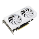 Placa video Asus nVidia GeForce DUAL RTX 3060 Ti 8G OC White Edition GDDR6X