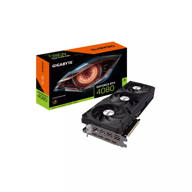 GeForce RTX™ 4080 16GB WINDFORCE GDDR6X GV-N4080WF3-16GD