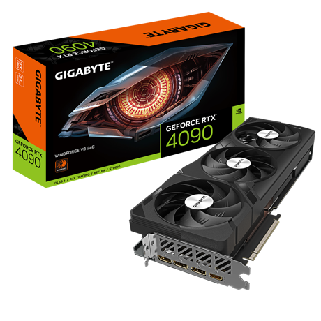Graphics Processing GeForce RTX™ 4090 Core Clock 2520 MHz CUDA® Cores 16384 Memory Clock 21 Gbps Memory Size 24 GB Memory Type GDDR6X Memory Bus 384 bit Card Bus PCI-E 4.0 Digital max resolution 7680x4320