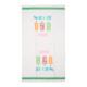 Prosop buc microfibra 40x70cm Ice Cream