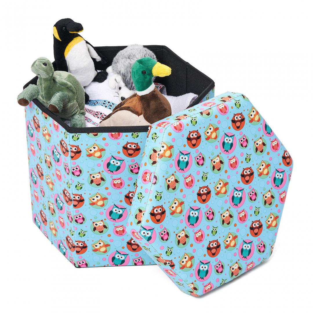 TABURET HEINNER PLIABIL HEXAGONAL OWLS