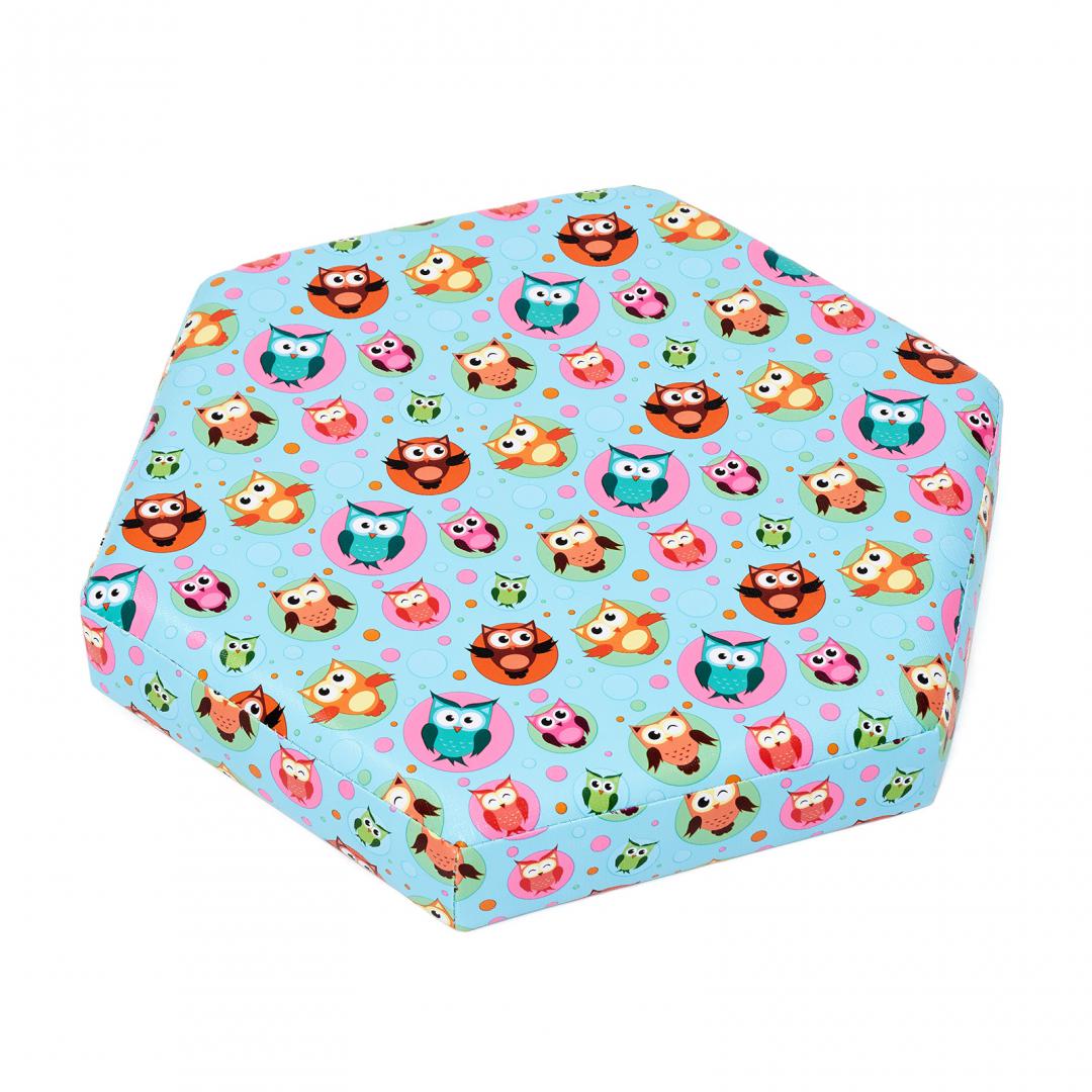 TABURET HEINNER PLIABIL HEXAGONAL OWLS