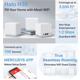 Mercusys AC1200 Whole Home Wi-Fi system HALO H30(3-PACK), Standarde Wireless: IEEE 802.11 a/n/ac 5 GHz, IEEE 802.11 b/g/n 2.4 GHz, viteza wireless: 867 Mbps on 5 GHz, 300 Mbps on 2.4 GHz, Dual-Band: 2.4Ghz, 5Ghz, Securitate wireless: WPA-PSK/WPA2-PSK, moduri operare: Router, Access Point