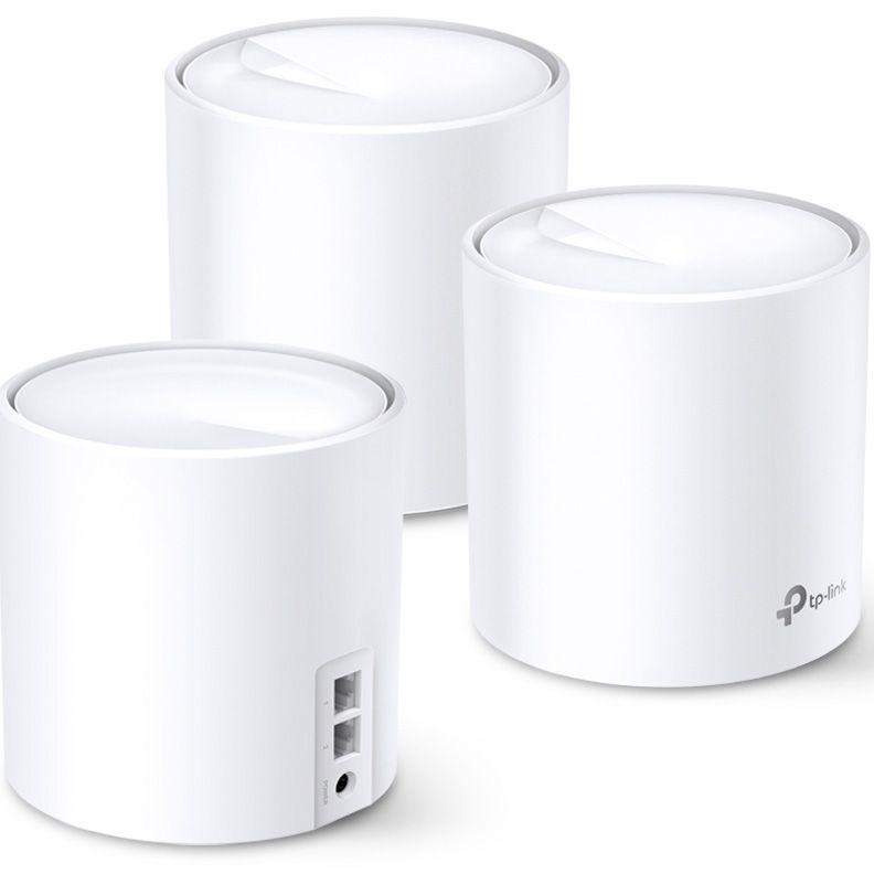 Router wireless TP-Link  Deco X60 (3-pack), AX3000, mesh, Wi-Fi 6