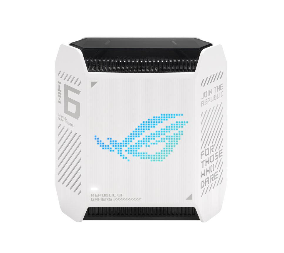 Router Wireless Asus GT6(W-1-PK)White, tri-band, WI-FI 6, Standard retea:
