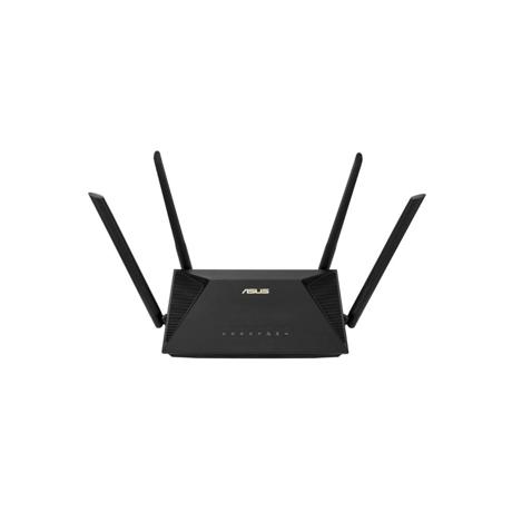 Router Wireless Asus RT-AX1800U; Standarde rețea: IEEE 802.11a, IEEE 802.11b, IEEE 802.11g, IEEE 802.11n, IEEE 802.11ac, IEEE 802.11ax, IPv4, IPv6, 4 antene externe,Dual-Core processor, Memorie: 128 MB Flash, 256 MB RAM, Frecvente: 2.4 GHz 2x2 / 5 GHz 2x2, 1201 Mbps+ 574 Mbps interfata: RJ45 for