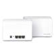 Mercusys AX3000 Whole Home Wi-Fi system HALO H80X(2-PACK),wi-fi 6 Dual-Band, Standarde Wireless: IEEE 802.11ax/ac/n/a 5 GHz, IEEE 802.11ax/n/b/g 2.4 GHz, viteza wireless: 2402 Mbps on 5 GHz, 574 Mbps on 2.4 GHz, Securitate wireless: WPA-PSK/WPA2-PSK/WPA3, Moduri operare: Router, Access Point