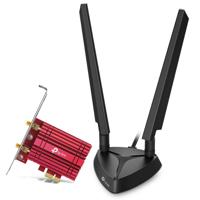 Adaptor wireless TP-Link, ARCHER TXE75E, AX5400, 2 x antene externe Dual-Band 5Ghz, 2.4 Ghz, PCI-E WI-FI 6E dimensiuni: 120.8 × 78.5 × 20.9 mm, Bluetooth 5.2.