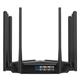 Mercusys MR90X Dual-Band WiFi 6 Router (AX6000), Standarde wireless: Wi-Fi 802.11ax/ac/a/b/g/n , Viteza wireless:  4804 Mbps (5 GHz) + 1148 Mbps (2.4 GHz), Interfata:  1× Port WAN/LAN de 2.5 Gbps + 1× Port WAN/LAN Gigabit + 2× Porturi LAN Gigabit LAN , 8 x Antene externe.