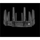 Asus Tri-band WiFi Gaming Router AX11000 PRO, GT-AX11000 PRO; Network Standard: IEEE 802.11ax, IPv4, IPv6, segment AX11000 ultimate AX performance, 2.4GHz 1148Mbps, 5G-1Hz 4804Mbps, 5G-2Hz 4804Mbps, 8 x antene detasabile, processor 2.0 Ghz, 256MB NAND flash, 1GB DDR4 RAM, Tri-band Wi-Fi: 2.4 GHz / 5