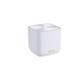 Asus dual-band large home Mesh ZENwifi system, XD4 PLUS 1 pack; white, AX1800 , 1201 Mbps+ 574 Mbps, 128 MB Flash, 256 MB RAM ; IEEE 802.11a, IEEE 802.11b, IEEE 802.11g, WiFi 4 (802.11n), WiFi 5 (802.11ac), WiFi 6 (802.11ax), IPv4, IPv6, 2 x antene interne, MIMO technology, Dual Band, 2.4 G Hz / 5