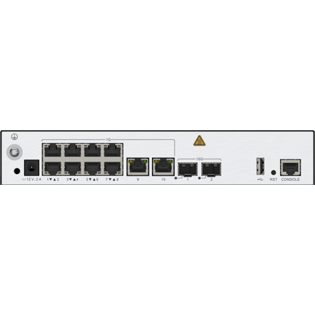 ACCESS CONTROLLER AC6508 MAINFRAME 10P GB, 2P 10GB SFP+, ADAPTOR AC/DC