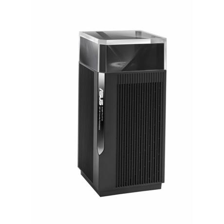Asus Tri band home Mesh ZENwifi PRO system, ET12(1-PK) pack, AXE11000 1148+4804+4804Mbps,10 X antene interne, Tri-Band: 2.4GHz 4x4, 5GHz 4x4, 6GHz 4x4, Procesor: 2.0 GHz quad-core 64bits, Memorie: 256 MB Flash, 1GB RAM, interfata: RJ45 for 2.5G BaseT for WAN x 1, RJ45 for 2.5G BaseT for LAN x 1