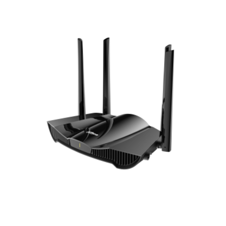 DAHUA AX3000 WIRELSS ROUTER DH-AX30, Standarde wireless:2.4 GHz: 802.11 b/g/n/ax, 5 GHz: 802.11 a/b/g/n/ac/ax, Dual band:2.4 GHz: 574 Mbps, 5 GHz: 2402 Mbps, Interfata: 1 x 10/100/1000Mbps WAN, 3×10/100/1000 Mbps(LAN), 4 antene externe, memorie:256 MB, Dimensiuni:262.2 mm × 150.1 mm × 184.5 mm