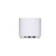 Asus dual-band large home Mesh ZENwifi system, XD4 PLUS 1 pack; white, AX1800 , 1201 Mbps+ 574 Mbps, 128 MB Flash, 256 MB RAM ; IEEE 802.11a, IEEE 802.11b, IEEE 802.11g, WiFi 4 (802.11n), WiFi 5 (802.11ac), WiFi 6 (802.11ax), IPv4, IPv6, 2 x antene interne, MIMO technology, Dual Band, 2.4 G Hz / 5