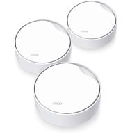 TP-Link AX3000 whole home mesh Wi-Fi 6 System, Deco X50-POE(3-pack); Dual- Band, Standarde Wireless: IEEE 802.11ax/ac/n/a 5 GHz, IEEE 802.11ax/n/b/g 2.4 GHz ,viteza wireless: 5 GHz: 2402 Mbps, 2.4 GHz: 574 Mbps, 2 x antene interne, 2×2 MU-MIMO, Mod Router, Mod Access Point, interfata: 3 x