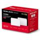 Mercusys AX3000 Whole Home Wi-Fi system HALO H80X(2-PACK),wi-fi 6 Dual-Band, Standarde Wireless: IEEE 802.11ax/ac/n/a 5 GHz, IEEE 802.11ax/n/b/g 2.4 GHz, viteza wireless: 2402 Mbps on 5 GHz, 574 Mbps on 2.4 GHz, Securitate wireless: WPA-PSK/WPA2-PSK/WPA3, Moduri operare: Router, Access Point