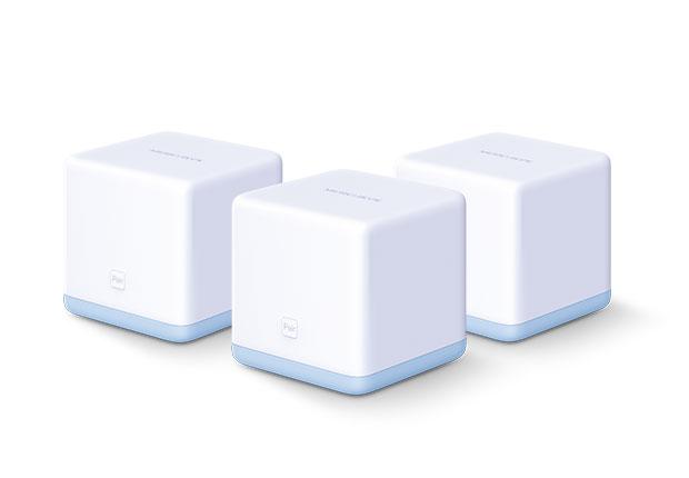 Router wireless Mercusys HALO S12(3-PACK), AC1200, Dual-Band, 867 Mbps 5Ghz