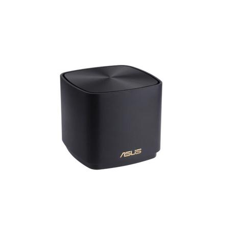 Asus dual-band large home Mesh ZENwifi system, XD4 PLUS 1 pack; black, AX1800 , 1201 Mbps+ 574 Mbps, 128 MB Flash, 256 MB RAM ; IEEE 802.11a, IEEE 802.11b, IEEE 802.11g, WiFi 4 (802.11n), WiFi 5 (802.11ac), WiFi 6 (802.11ax), IPv4, IPv6, 2 x antene interne, MIMO technology, Dual Band, 2.4 G Hz / 5