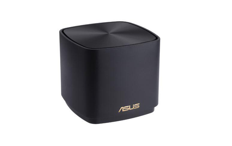Asus dual-band large home Mesh ZENwifi system, XD4 PLUS 1 pack; black, AX1800 , 1201 Mbps+ 574 Mbps, 128 MB Flash, 256 MB RAM ; IEEE 802.11a, IEEE 802.11b, IEEE 802.11g, WiFi 4 (802.11n), WiFi 5 (802.11ac), WiFi 6 (802.11ax), IPv4, IPv6, 2 x antene interne, MIMO technology, Dual Band, 2.4 G Hz / 5