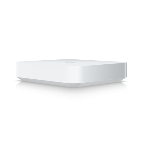 Ubiquiti UXG-Max Gateway Max, procesor Quad-core ARM® Cortex®-A53 la 1,5 GHz, memorie 2 GB DDR4, LAN:(4) porturi RJ45 2,5 GbE, WAN: (1) port RJ45 2,5 GbE, alimentare USB tip C (5V/3A)