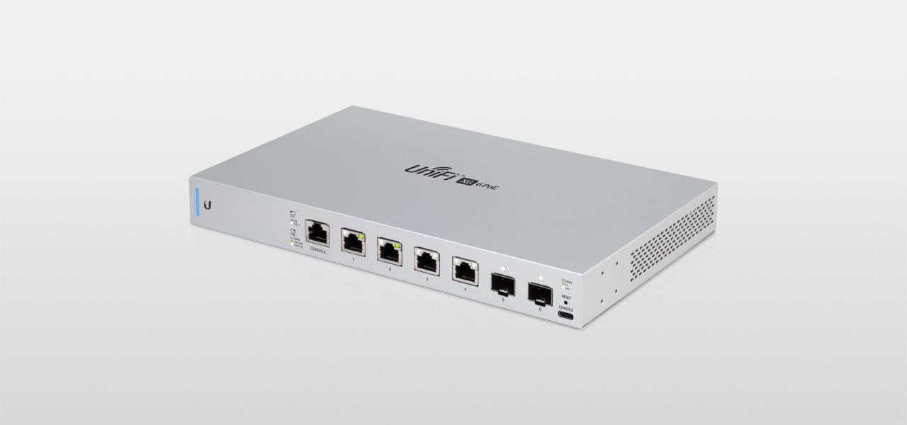 Ubiquiti UniFi switch 6 porturi USG-XG-6POE