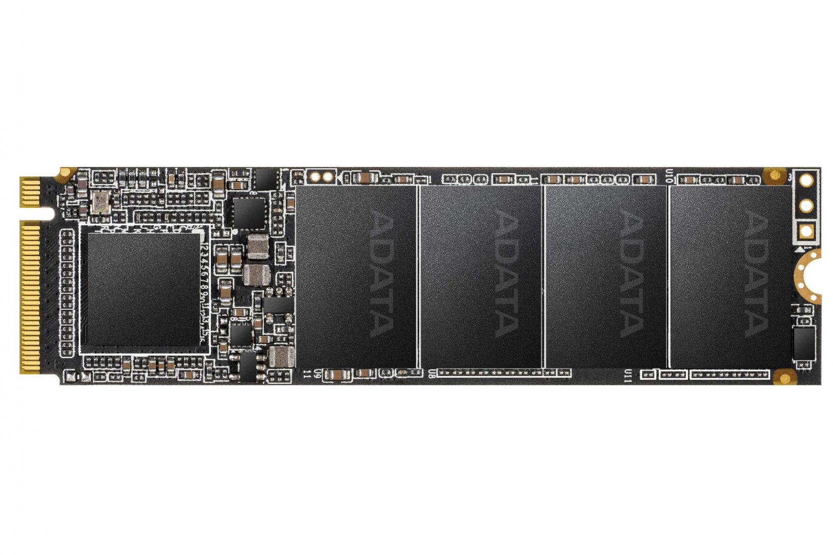 SSD ADATA XPG SX6000 PRO, 2TB, M.2 2280, PCI Express 3.0 x4 NVMe, 3D TLC, R/W speed 1800MBs/1300MBs