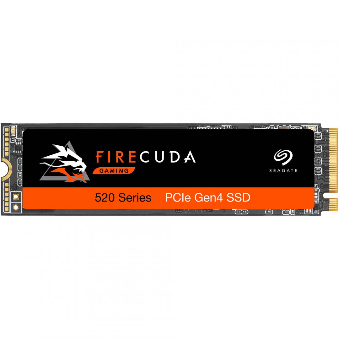 SSD Seagate FireCuda 520, 500GB, NvMe, M.2
