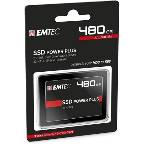 SSD EMTEC X150, 480GB, 2.5", SATA III