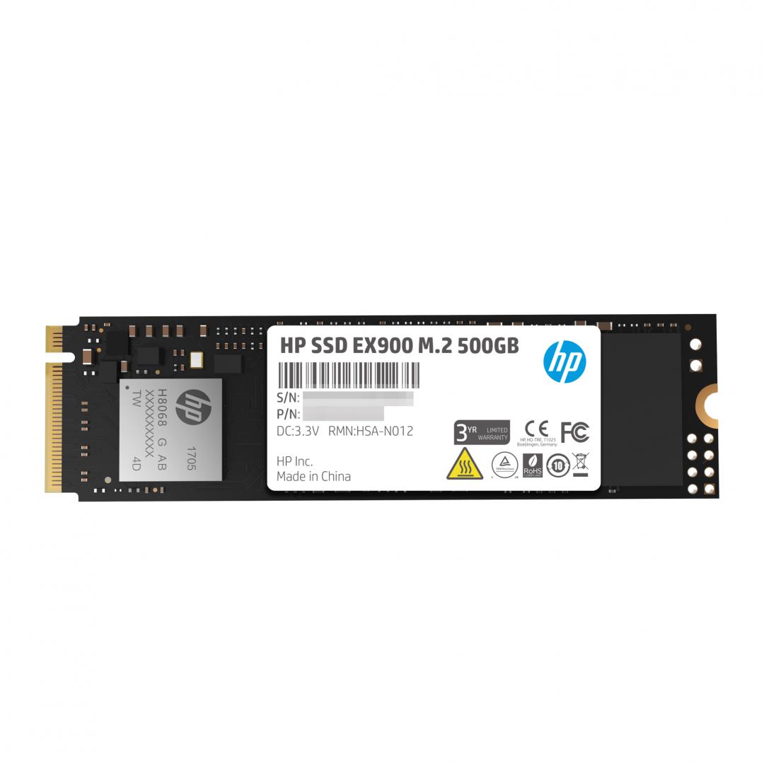 SSD HP EX900, 500GB, M.2 2280