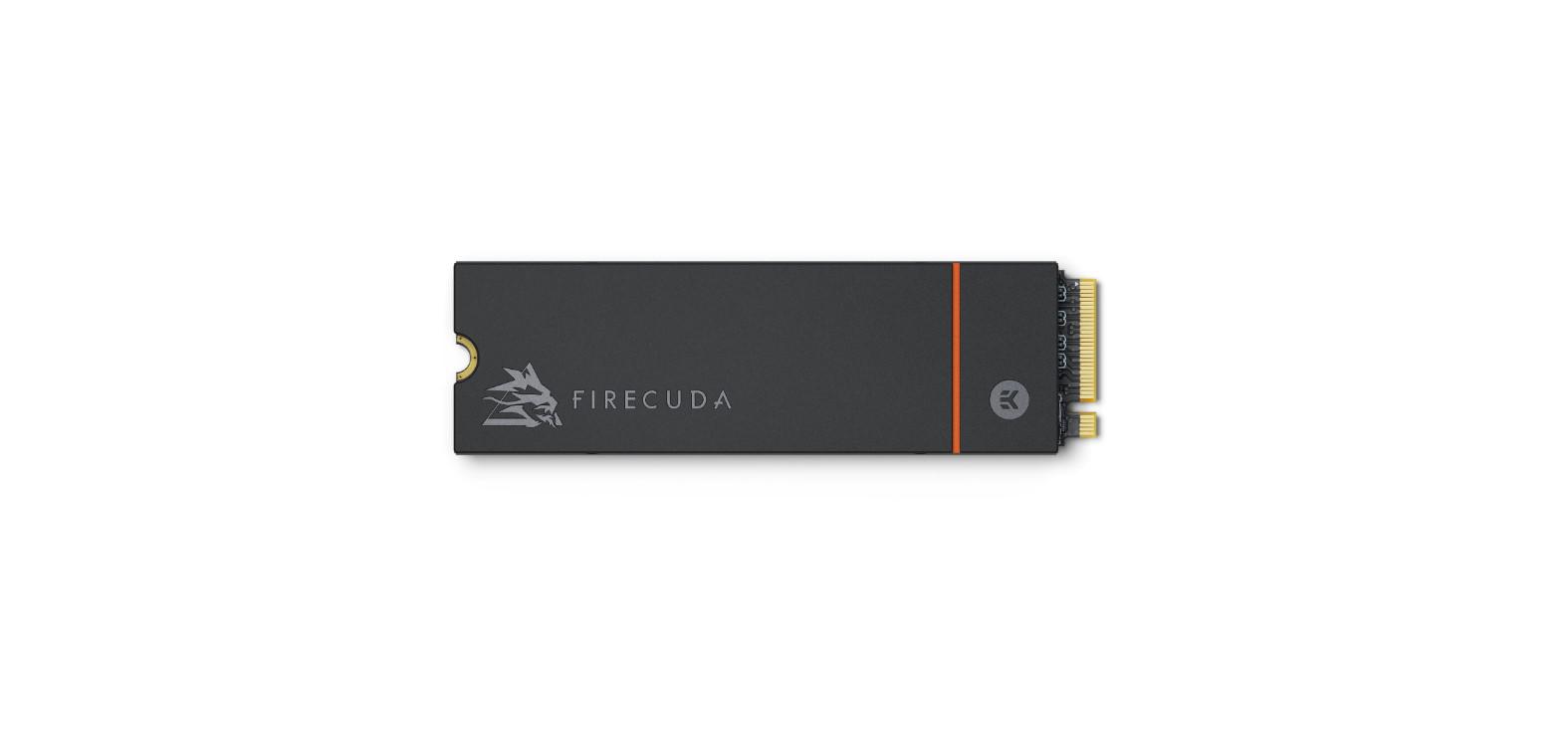 SSD Seagate FIRECUDA 530, 4TB, M.2-2280 with heatsink, PCIe Gen4 x4 NVMe 1.4, R/W speed: up to 7300/6900MB/s