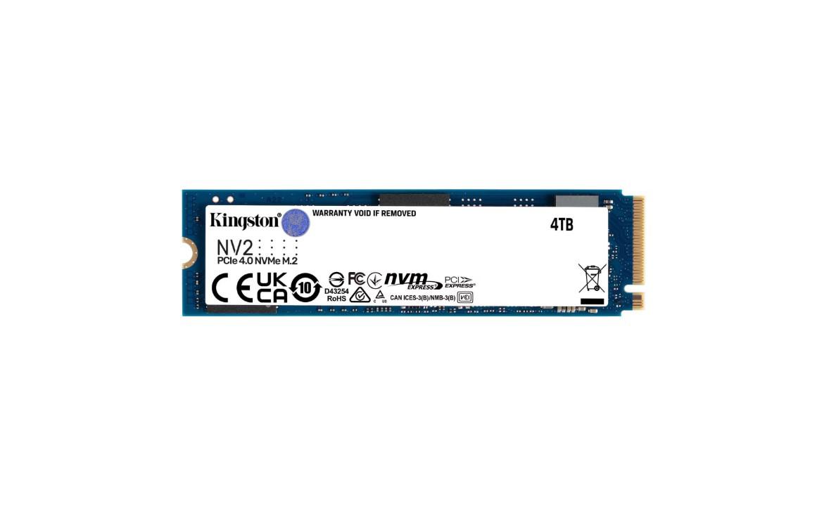 SSD Kingston, SNV2S, M2-2280, 4TB, PCI Express 3.0 x4 NVMe