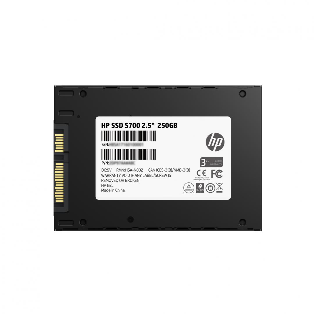 SSD HP S700, 250GB, 2.5", SATA III