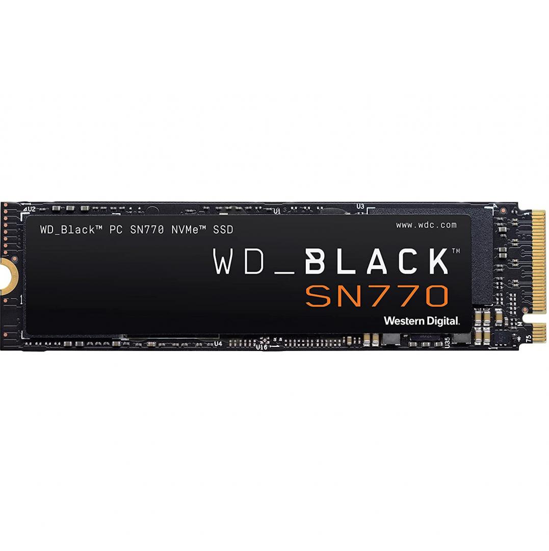 SSD WD, Black, 2TB, M2 2280, PCI Express 3.0, 6 GB/s, R/W speed: up to 4000MBs/2000MBs