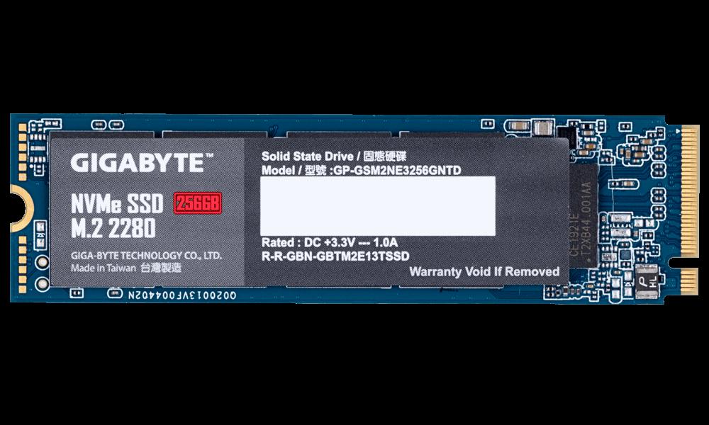 SSD Gigabyte NVMe, 256GB, M.2