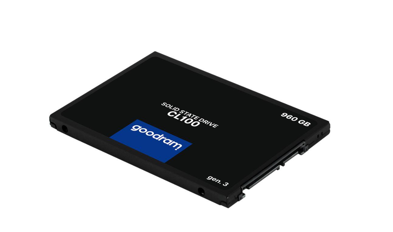 SSD Goodram, CL100, 960GB, SATA III 2.5", Read/Write speed: 540/460 MB/s