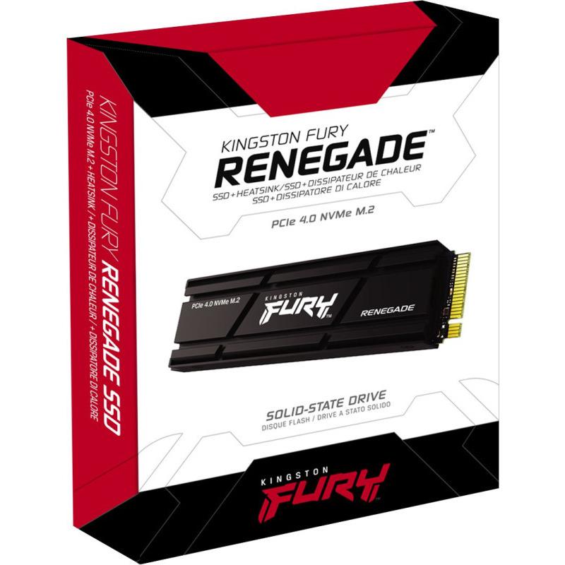 SSD Kingston SFYSK Renegade, 1TB, M2 2280, PCI Express 3.0 x4 NVMe, Heatsink