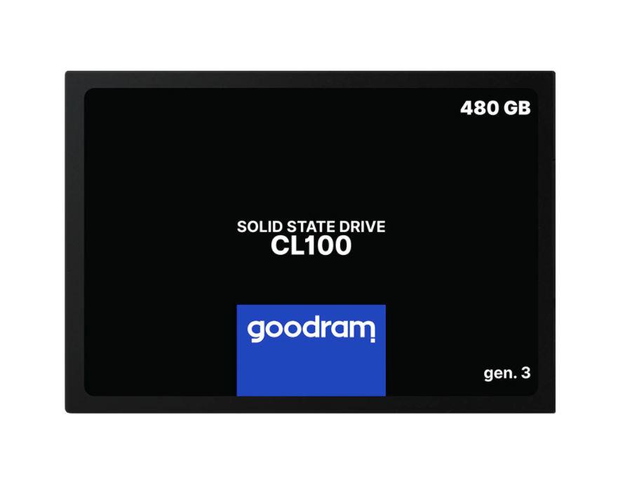 SSD GoodRam CL100 Gen.3, 480GB, 2.5", SATA III