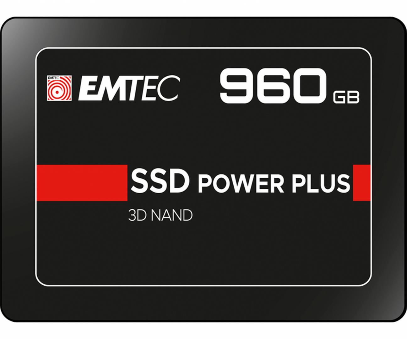 SSD Emtec X150, 960GB, SATA 2.5, R/W speed 520MBs/500MBs