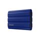 SSD Extern Samsung T7, 2.5", 2TB,Sheild Blue, USB 3.2